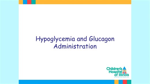 Hypoglycemia and Glucagon Administration