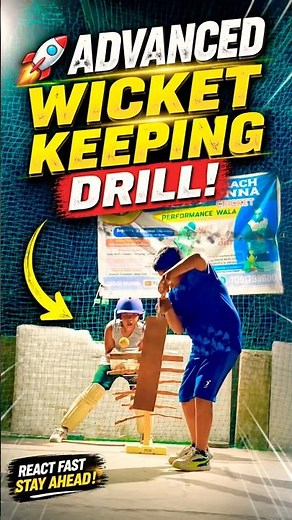 🏏⚡ Advanced Wicket Keeping Drill That Builds INSANE Reflexes! 😳🔥