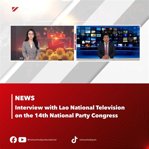The 14th National Congress of the Communist Party of Vietnam has drawn close attention not only at home, but also across the region. To better understand how the event is being followed, we now speak with Souphaksone Silaphet, a presenter from Lao National Television (LNTV), about how it is being covered. #VietnamToday #vtv #VietnamLaos #14thNationalPartyCongress | Vietnam Today