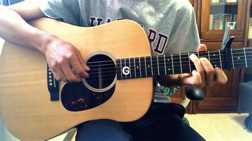 全网最简单Faded指弹，只需四个基础和弦