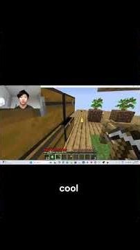 Crafting Tools and Managing Inventory in The Minecraft One Block Challenge!