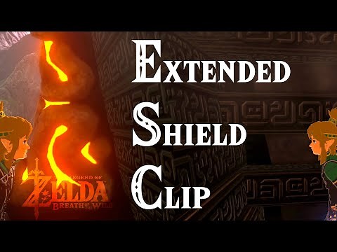 Passer à travers n'importe quel mur - Extended Shield Clip (Zelda: Breath of the Wild)