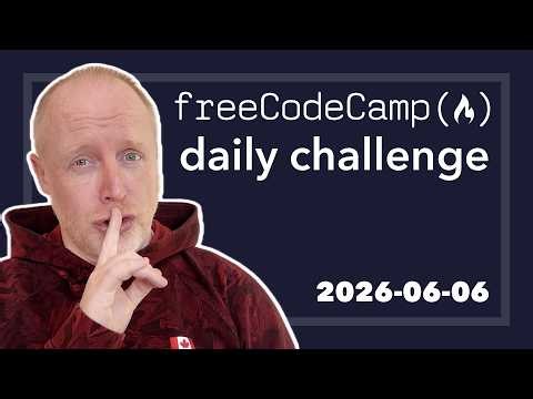 Schema Validator Part 6 - 2026-06-06 - FreeCodeCamp Daily Challenge #freecodecamp #dailychallenge