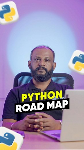 T YUVARAJ | Python roadmap 🗺 . . . #python #fresher #coding #aryuacademy | Instagram