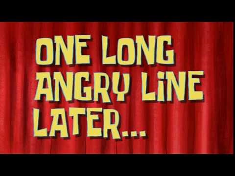 One Long Angry Line Later... | SpongeBob Time Card #109
