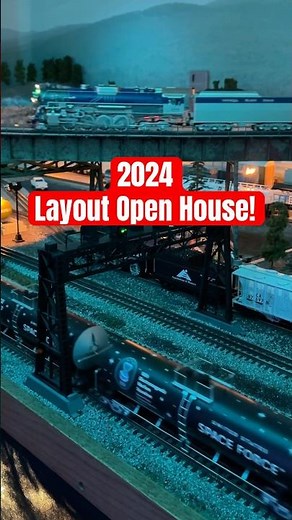 2024 O Gauge Layout Open House! #ogauge #trains #railroad #lioneltrains #ericstrains