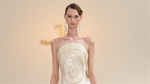 Tamara Ralph Fall 2025 Couture:  Diamonds, Pearls and Baby Girls