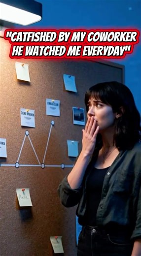 Catfished By My Coworker Watching Me Everyday #shorts