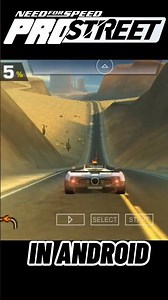 NFS ProStreet on Android 🔥 Smooth Gameplay | PPSSPP