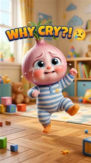 Why Is This Onion Crying?! 🧅😂 #shorts