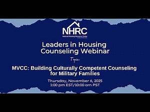 MVCC: Building Culturally Competent Counseling for Military Families