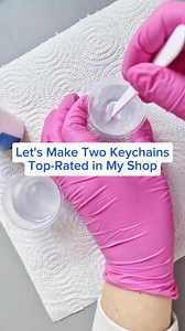 48K views · 1.6K reactions | Let's Make My 5⭐️⭐️⭐️⭐️⭐️ Resin Keychains. Check my Etsy Shop for more details, link below or link in Bio for IG  https://glitteringresinart.etsy.com/listing/1676763171 #satisfyingvideos #sarisfyingart #satisfying #resintutorial #resintutorialvideo #resintutorialforbeginners #resinart #resinartwork #resinpour #handmadejewelry #handmadewithlove #keychaincustom #keychaincollection | Glittering Resin Art | Facebook