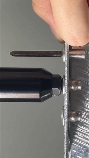 seal up How to use closed rivets #viralvideo #hardware #tools #shorts