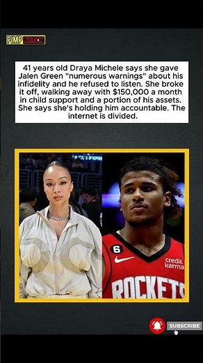Draya Michele Says She Walked Away With $150K a Month From Jalen Green 😳