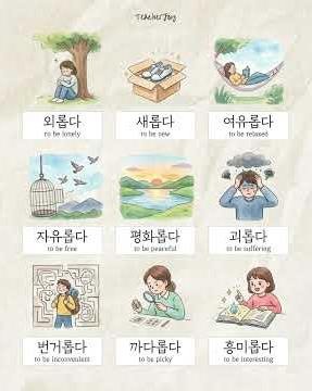 [Vocab] The Adjective Forming Suffix "-롭-"