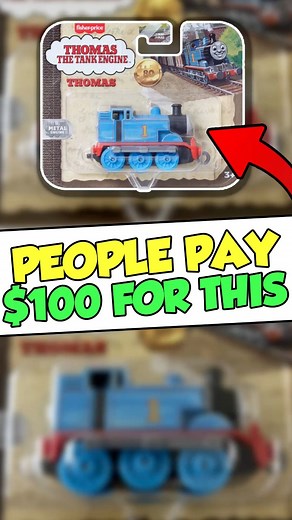 24K views · 288 reactions | Thomas the Train Engine is about to make you $90 in profit and here’s how 欄 You can find this little fella for just $4 in stores and resell it onto eBay for $100  If you want the full guide to Target flips, comment the word FREE and I’ll DM you! 﫵 | Pure Profits Group | Facebook