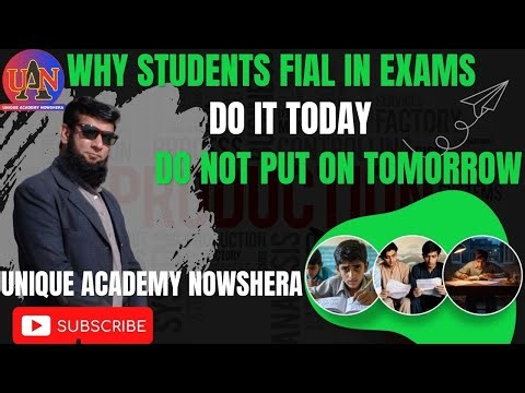 Why Students Fail in Exams