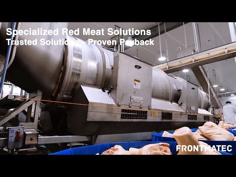 Frontmatec Specialized Red Meat Solutions with Packaging
