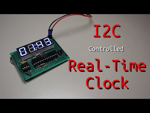 Accurate 24 Hour Clock - RTC using I2C communication