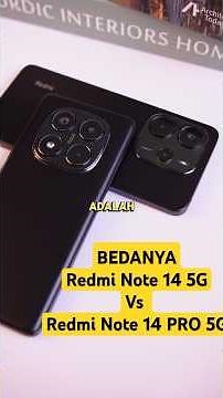 MANY UPGRADES?? Here's the Difference Between REDMI NOTE 14 PRO 5G vs REGULAR REDMI NOTE 14 5G! 🔥...