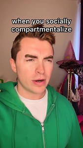 when you socially compartmentalize #relatable #sketch #comedy #sketchcomedy | Robert Schultz