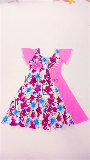 👗💖Very Beautiful Frock Design Cutting and Stitching 💖💕