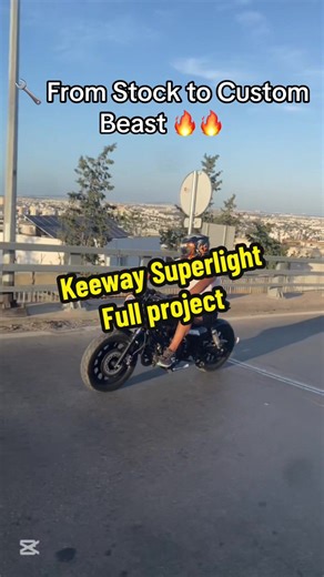 🔧 From Stock to Custom Beast! Watch the full transformation of my Keeway Superlight 200 into a badass custom bobber 🔥 Every step, every mod, every detail – start to finish 💪 Drop a like and let me know what you think in the comments! 👇 #CustomMotorcycle #BikeLife @Kousay Hedhli #fyp #uk #egypt #foryoupage #keewaysuperlight #klight #tunisia #rks #keeway #dz #bobber #custom @brahim mejri