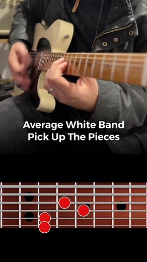 Average White Band - Pick Up The Pieces Guitar Lesson and Tutorial