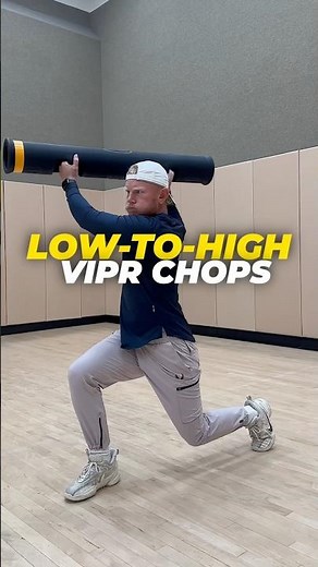 ViPR Drill for Tennis Rotational Strength & Stability