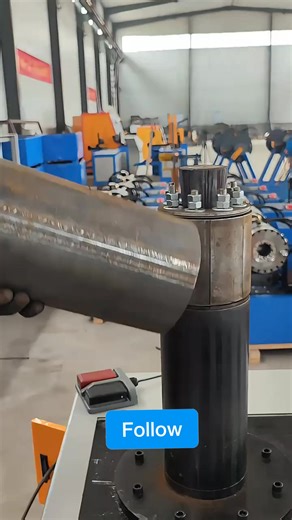 Multi-functional hydraulic tube expander * Tube expander manufactured by Dongsheng @ Kuaishou creative inspiration assistant... Unfold | tube cutting machine