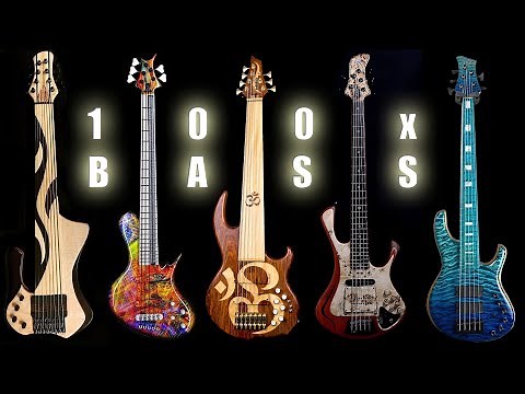 100 Amazing Bass Guitars (Cool or Weird) 4K