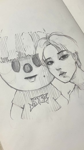 Let's Draw! Han Jisung | Sketch Drawing | Stray Kids SKZ