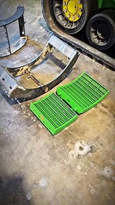 Locked and loaded with our NEW Split Frame MAD Concaves for John Deere X9 Combines! They're engineered for rapid swaps that let growers optimize for any crop/condition while reducing downtime and strain. They offer safer handling, cleaner samples and more efficient harvesting days! Come check them out at the Western Canadian Crop Production Show this week! 📍 Booths D217 & D218 www.BushelPlus.com | Bushel Plus
