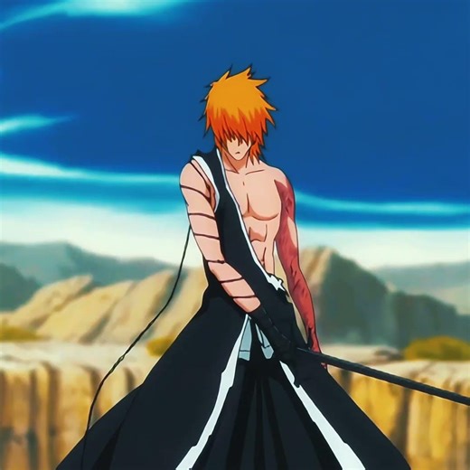 Ichigo vs Aizen Final Getsuga Tenshou 🌑 The Strike That Ended It | Bleach #anime #shorts