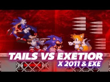 Sonicexe:Tails Vs Exetior|Tails four the problem with the game(Sprite Animation）