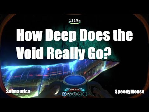 How Deep Does the Void Really Go? | Uncovering the Secrets of the Void | Subnautica