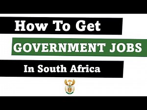 How to get GOVERNMENT JOBS in South Africa I Searching for Advertised Vacancies