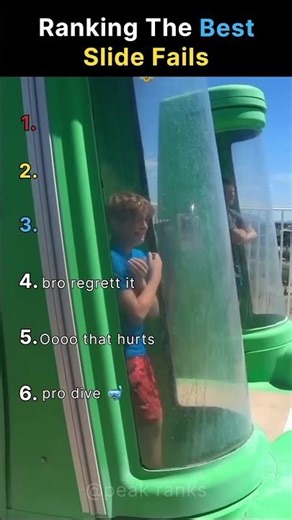 Ranking the Best Slide Fails Ever 😂💥 #slidefails #funny #shorts