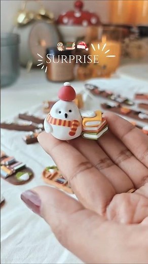 Miniature Book Polymer Clay Art #artandcraft #diy #polymerclay #bookishthings