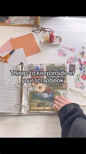 Add these 8 things to your scrapbook pages 😉