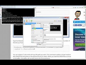 Install VisOpSys into USB Memory and Run from VirtualBox (Windows)