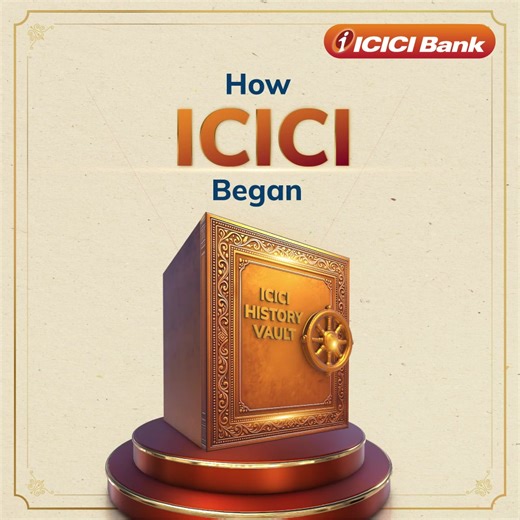 1.5M views · 4.7K reactions | You know ICICI Bank today. But do you know how it began? In 1955, the World Bank and RBI collaborated to set up ICICI — not as a bank, but as an institution to support young India’s industrial growth. This is the first story from our archives, with more to follow. #ICICI #BankingHistory #ICICIBank | ICICI Bank | Facebook