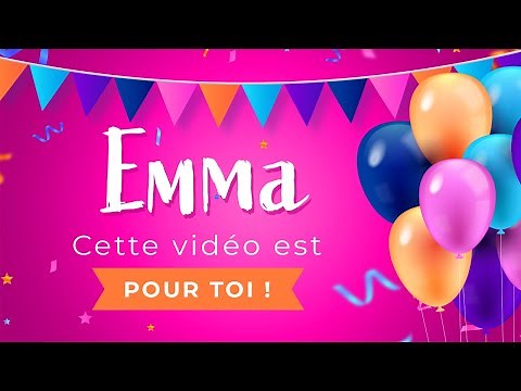 Happy birthday Emma!