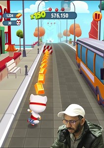 485K views · 220 reactions | Talking tom Gold run super Angela new gameplay best video 26 may 2025 | I Gamer | Facebook