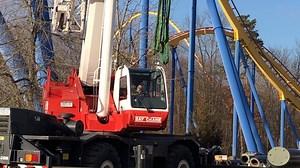 20K views · 483 reactions | Check out our second episode of Jersey Devil Coaster Construction: Behind the Adventure. Winter weather hasn't stopped our amazing crews from working hard - we're just starting to heat up! | Six Flags Great Adventure | Facebook