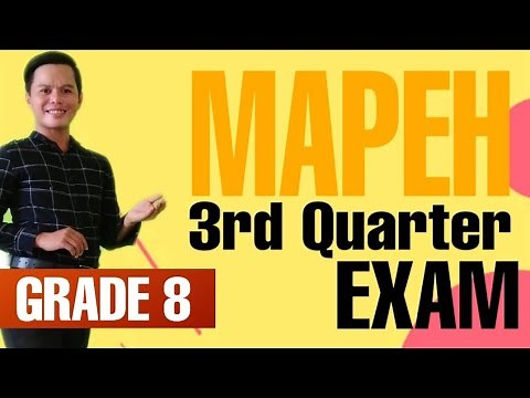 3RD QUARTER ASSESSMENT FOR MAPEH | GRADE 8