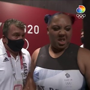 A moment of history for Emily Campbell! Amazing celebrations as Emily won our first women’s weightlifting Olympic medal 🥈🇬🇧 | Team GB