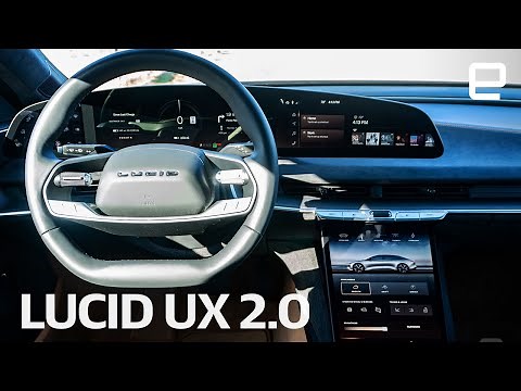 Lucid UX 2.0 first look: Big changes to the luxury EV's in-car experience