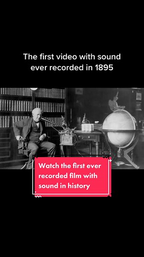 This footage is considered the first film with audio ever recorded. The footage was recorded as part of an experiment at Thomas Edison’s laboratory in 1895. #historytok #history #historian #historytime #historicalphotos #historyvideo #historymemes #historyfacts #historical #oldvideo #learnontiktok #edutok #interestingfacts #todayilearned #historylesson #historiansoftiktok #historytiktok