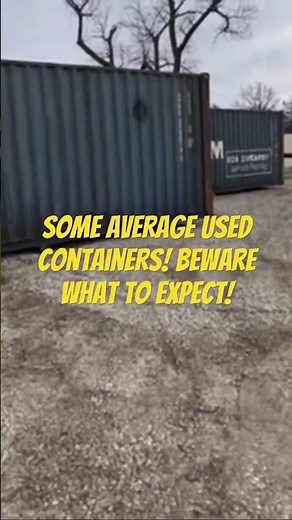 BUYING CONTAINERS ONLINE AND WHAT TO EXPECT! #shippingcontainer #storage